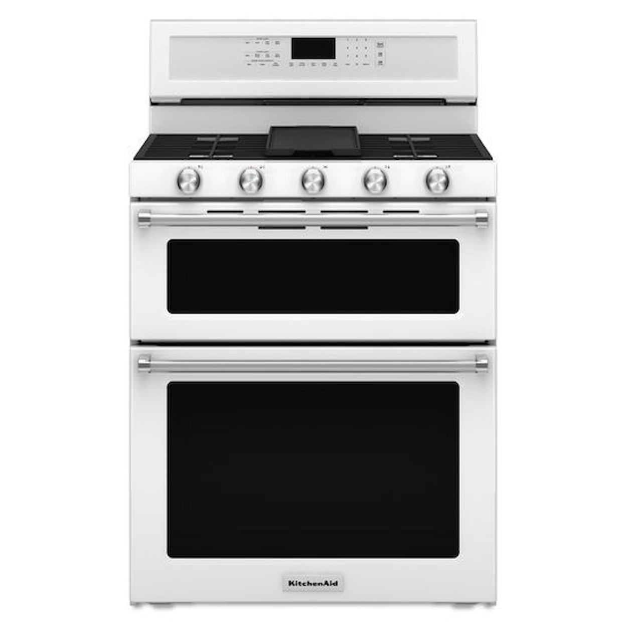 KitchenAid KitchenAid Gas Ranges 30-Inch 5 Burner Gas Double Oven Convection 