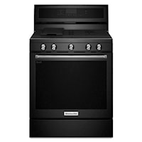 30-Inch 5-Burner Gas Convection Range with Even-Heat™ True Convection