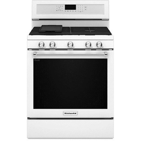 30-Inch 5-Burner Gas Convection Range