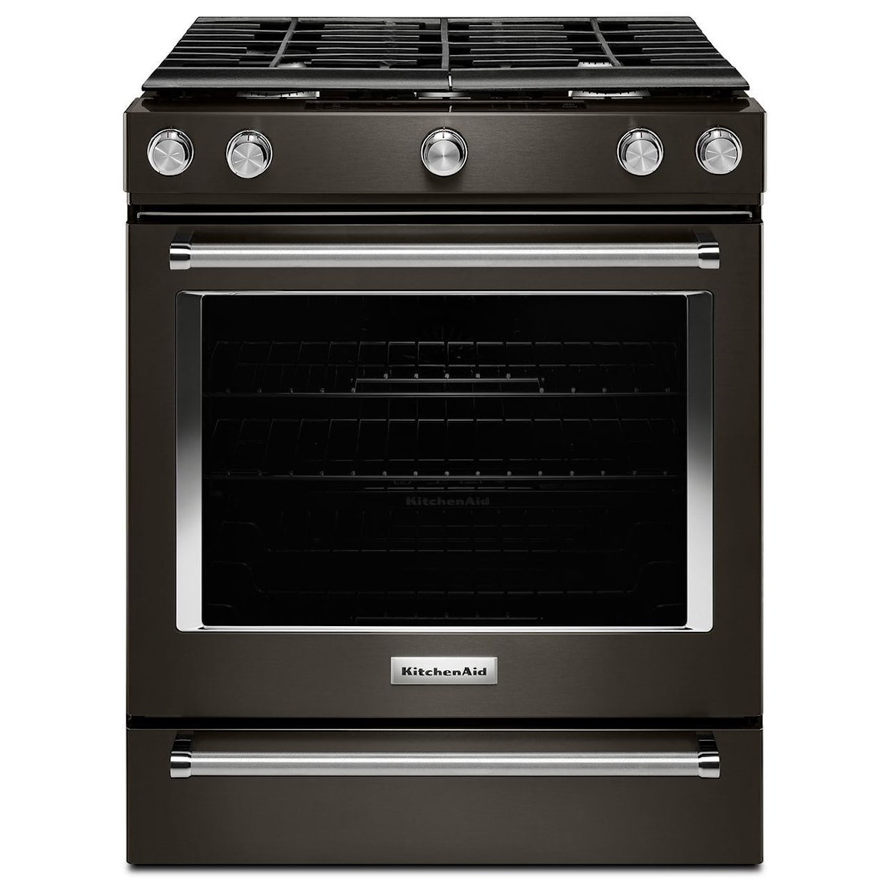 KitchenAid KitchenAid Gas Ranges 30" 5-Burner Gas Slide-In Convection Range