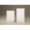 Kith Furniture 193 White WHITE 5 DRAWER  CHEST |