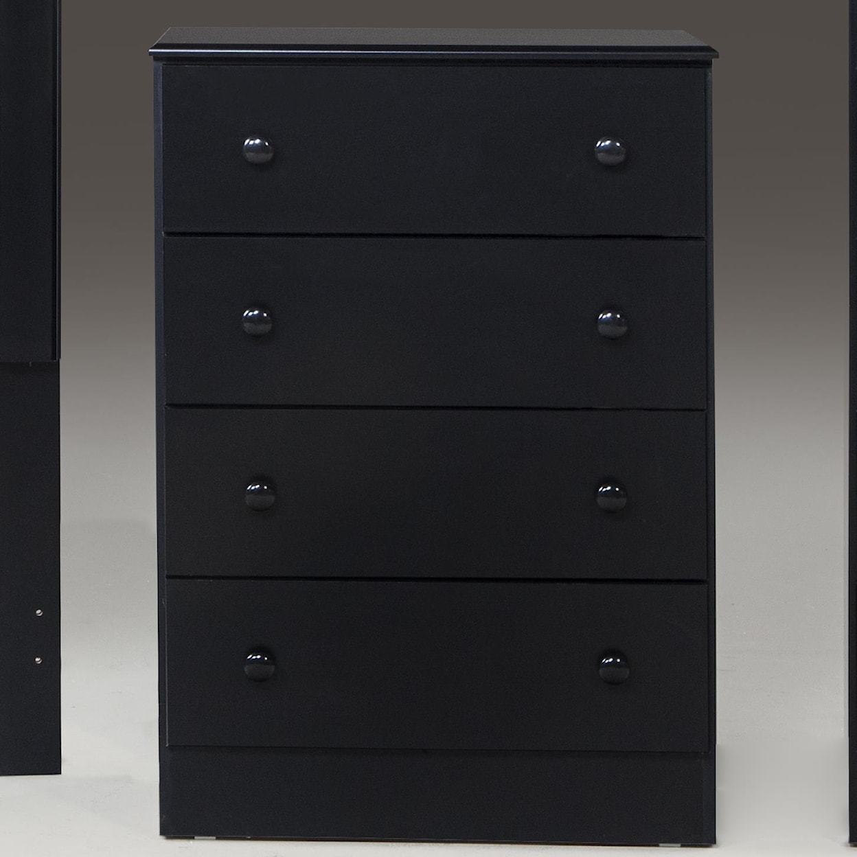 Kith Furniture Nighstands BLACK 4 DRAWER  CHEST |