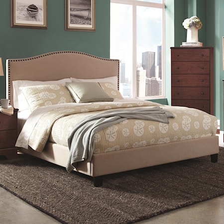 Queen Linen Bed