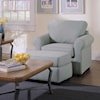 Klaussner Brighton Chair and Ottoman