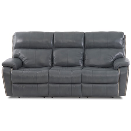 Power Reclining Sofa w/ Nails & Pwr Head