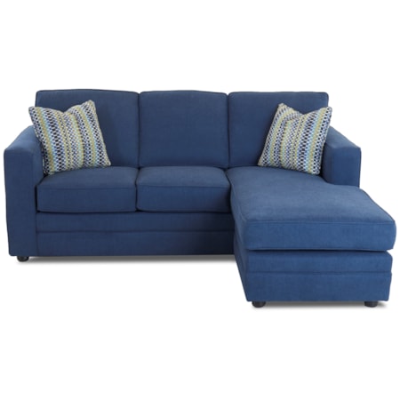 Chaise Sleeper w/ Queen Air Coil Mattress