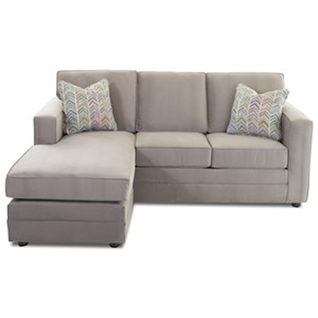 Chaise Sleeper w/ Queen Air Coil Mattress