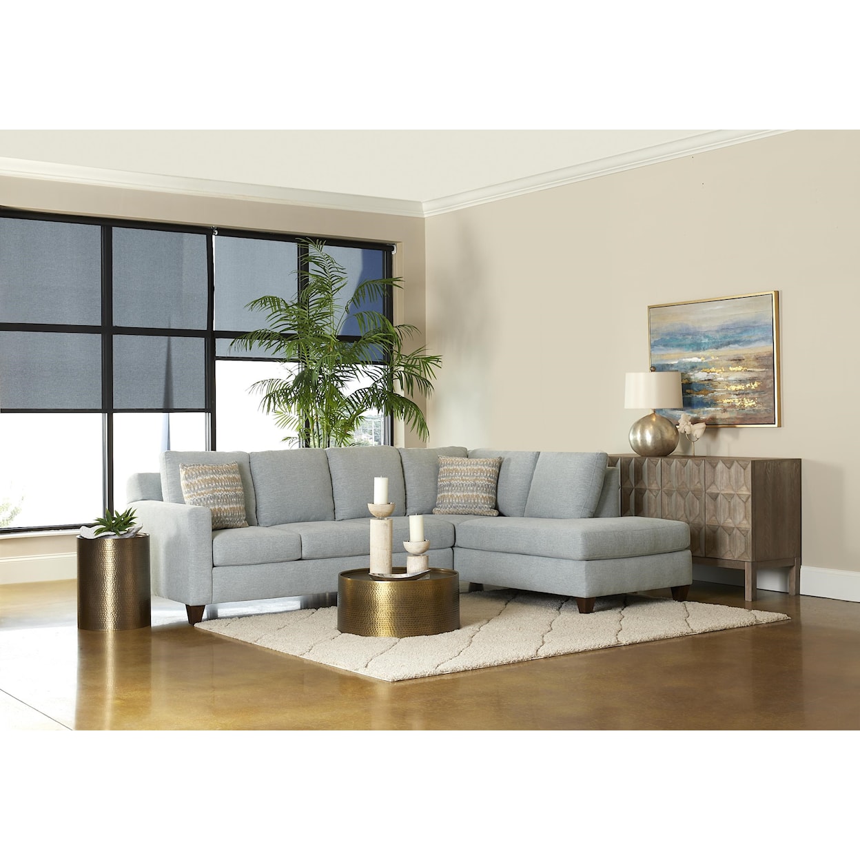 Klaussner Bosco 2 Piece Sectional