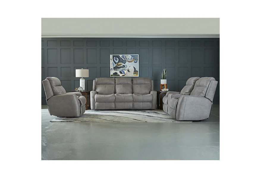 Brooks Reclining Living Room Group by Klaussner at Pilgrim Furniture City