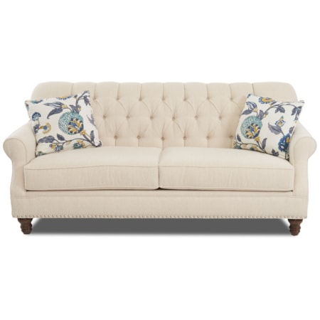 Sofa w/ Nailheads
