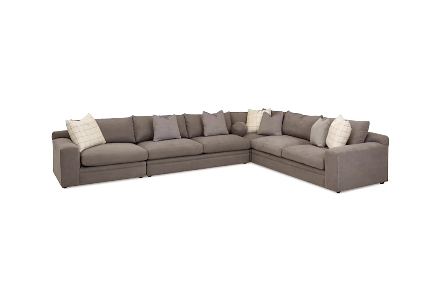 Casa Mesa 4 Pc Sectional Sofa w/ LAF Chair by Klaussner at Johnny Janosik