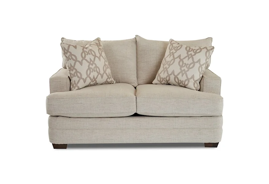 Chadwick Loveseat by Klaussner at Johnson's Furniture