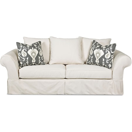 Dreamquest Sleeper Sofa with Scatterback 