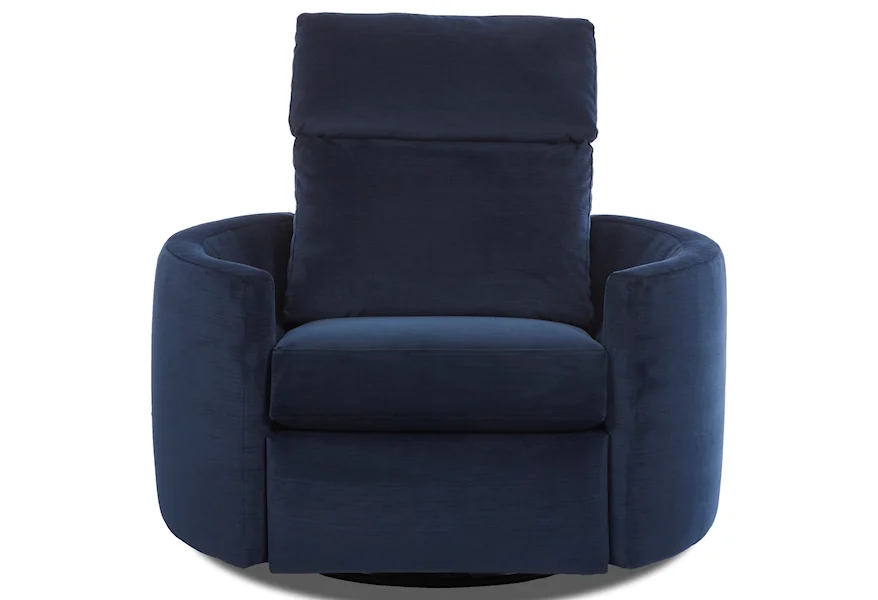 Cosmo Power Reclining Swivel Chair by Klaussner at Johnny Janosik