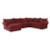 Klaussner Fletcher Sectional Sofa with Chaise