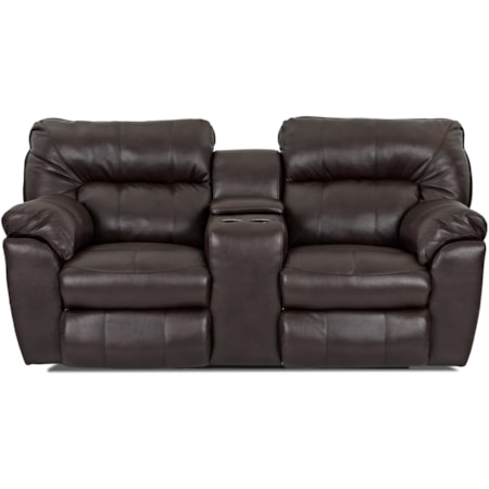 Casual Power Reclining Love Seat