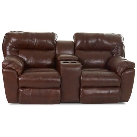 Casual Power Reclining Love Seat