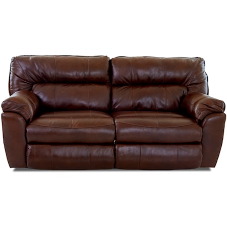 Casual Power Reclining Love Seat