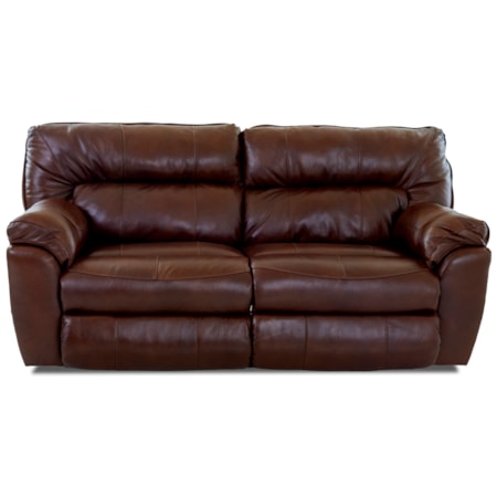 Casual Power Reclining Love Seat