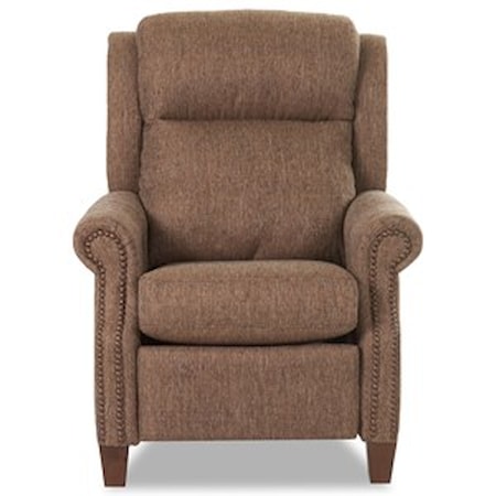 Power High Leg Recliner w/ Nails & Pwr Head