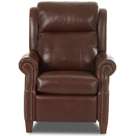 Power Recliner w/ Nails Pwr Head & Lumbar