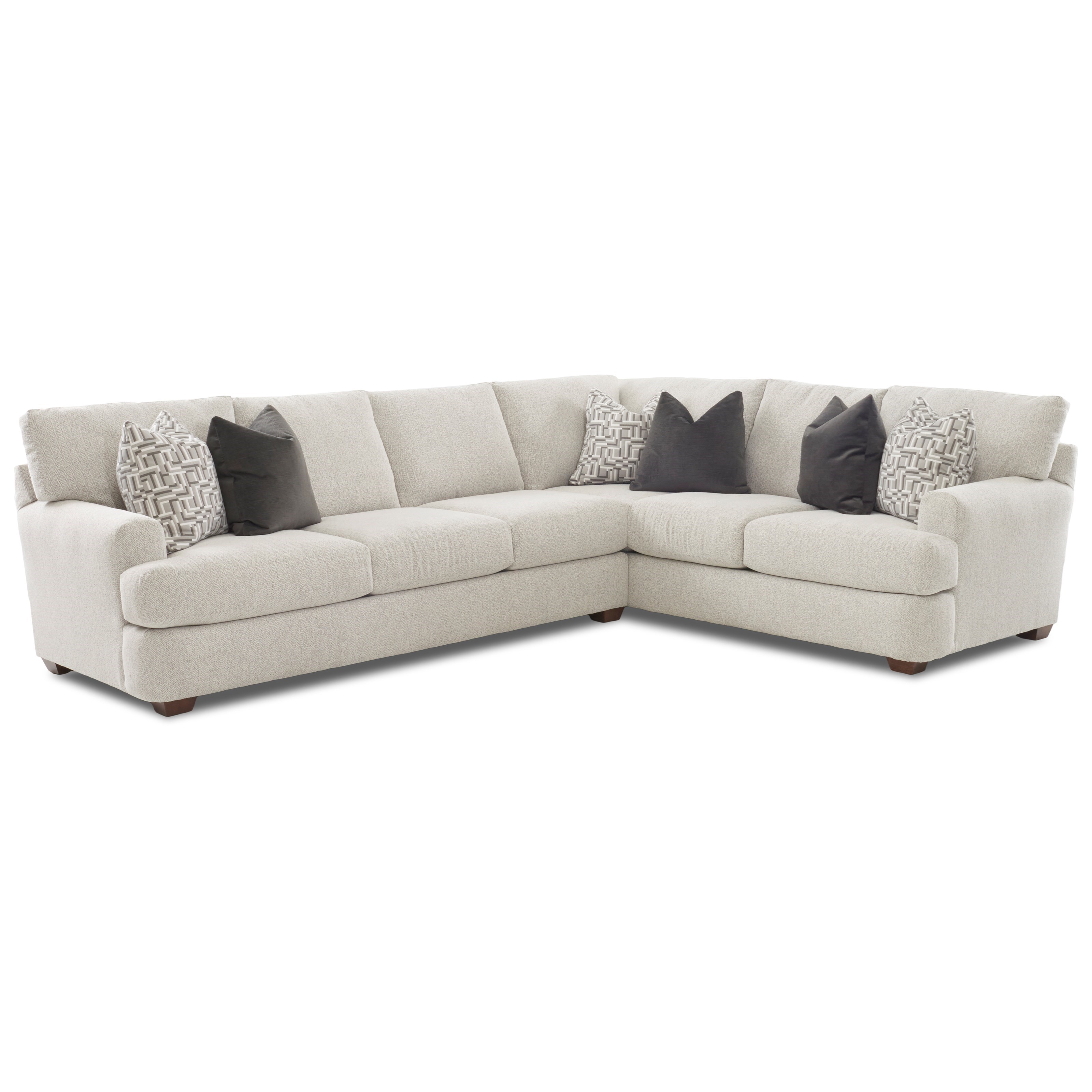 2 Pc Sectional Sofa w/ RAF Corner Sofa