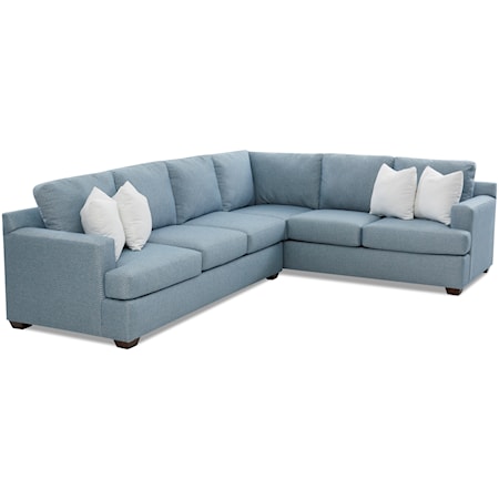5-Seat Sectional Sofa with RAF Corner