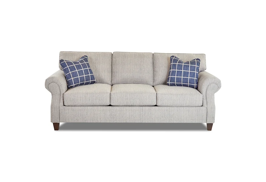 Serena Casual Sofa by Klaussner at Lagniappe Home Store