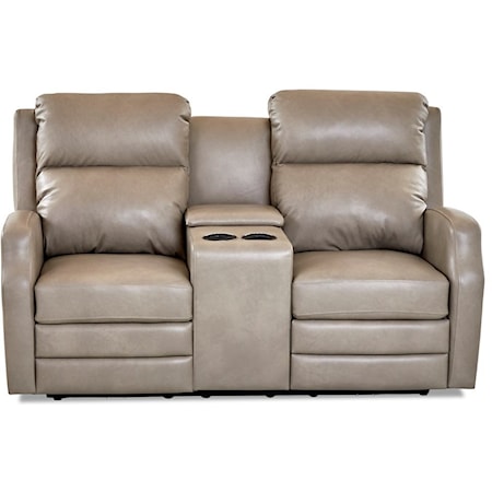 Pwr Console Reclining Loveseat