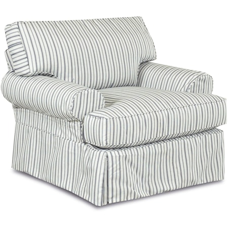Chair with Blend Down Cushions