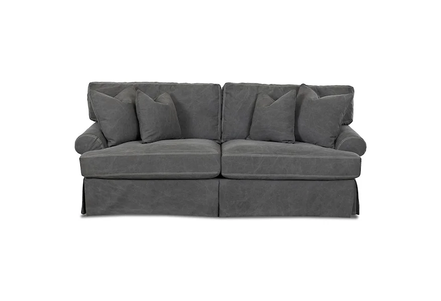 Lahoya Slipcover Dreamquest Sleeper Sofa by Klaussner at Lagniappe Home Store