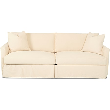 Extra Large Sofa with Slipcover