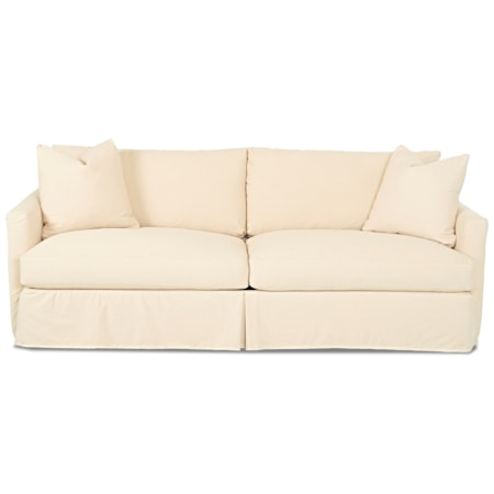 Extra Large Sofa with Slipcover