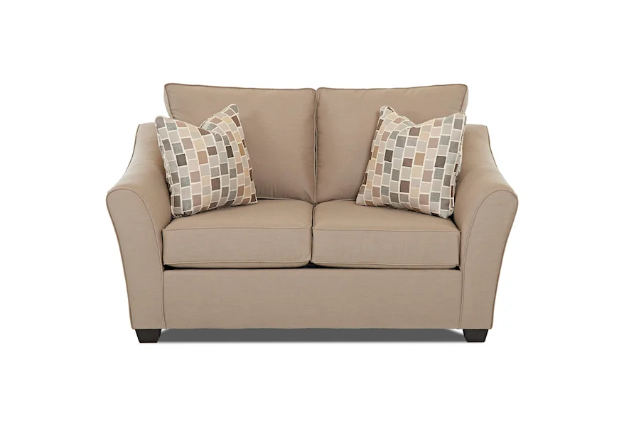 Linville Loveseat by Klaussner at Lagniappe Home Store