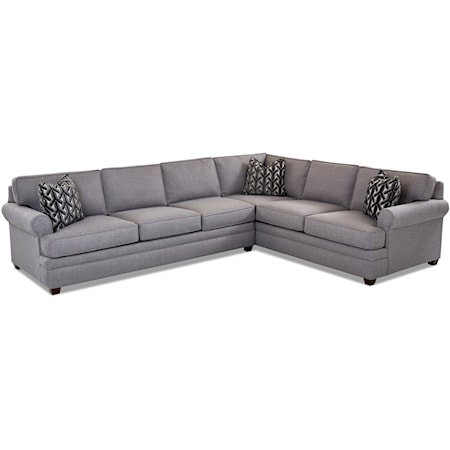 2-Piece Sectional Sofa w/ LAF Sofa