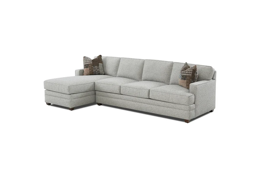 Living Your Way 2-Piece Sectional by Klaussner at Johnny Janosik