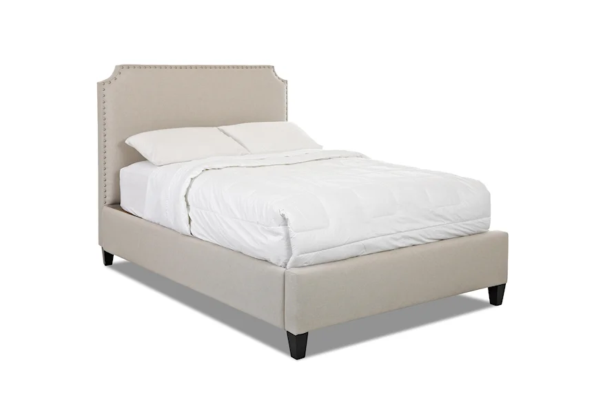 Miranda Queen Upholstered Bed by Klaussner at Sheely's Furniture & Appliance