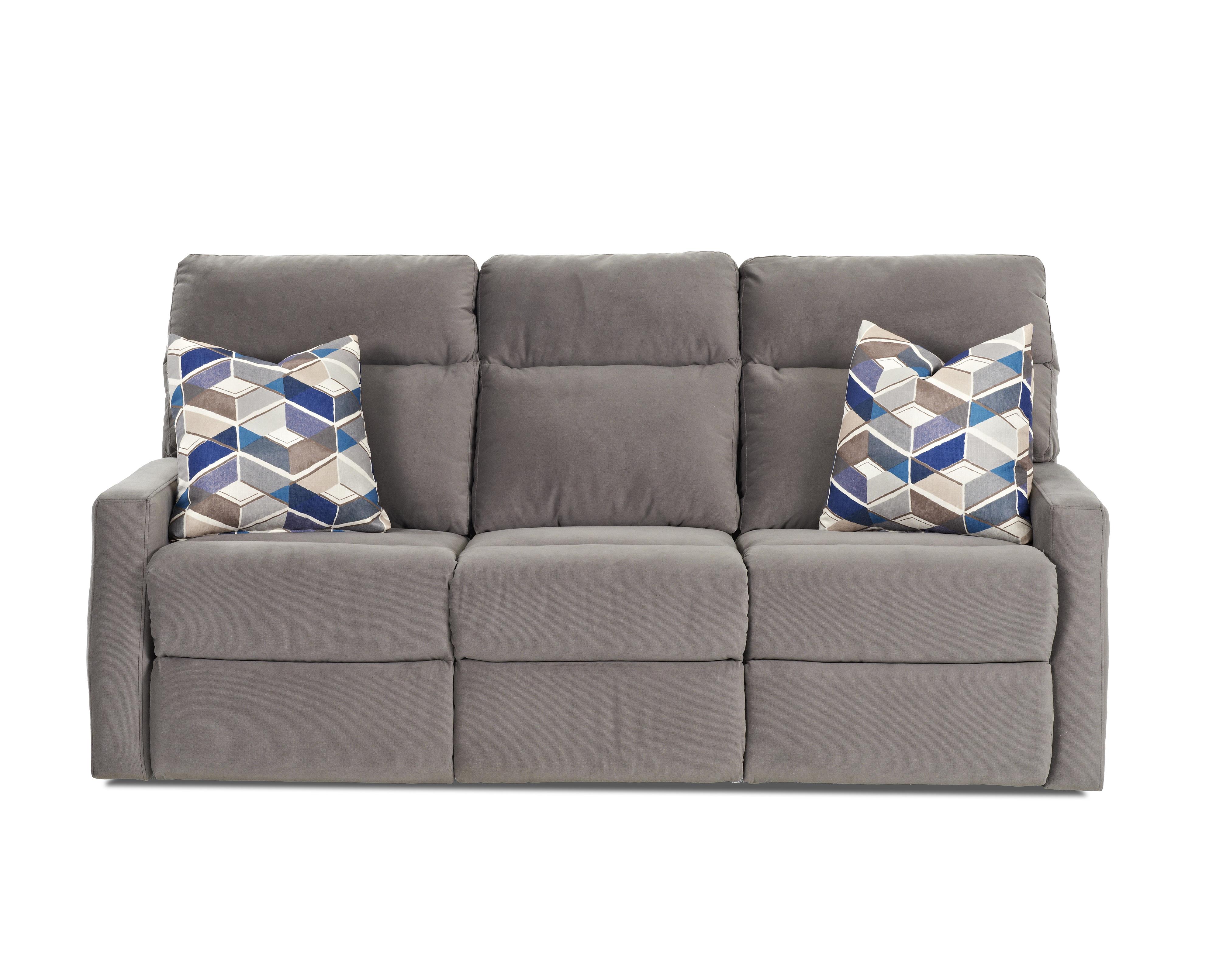 Power Reclining Sofa w/ Pillows