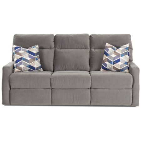 Power Reclining Sofa w/ Pillows