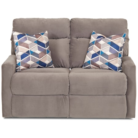 Power Reclining Loveseat w/ Pillows