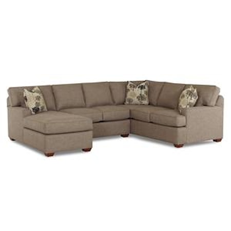 3 Piece Sectional Sofa with LAF Chaise