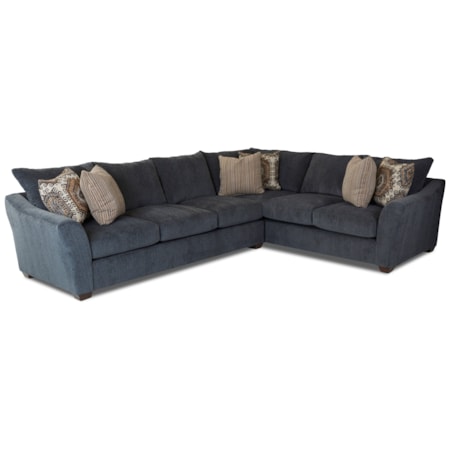 2 Pc Sectional Sofa