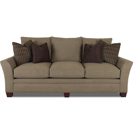 Stationary Contemporary Sofa