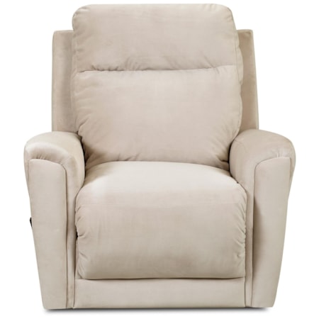 Transitional Swivel Gliding Reclining Chair