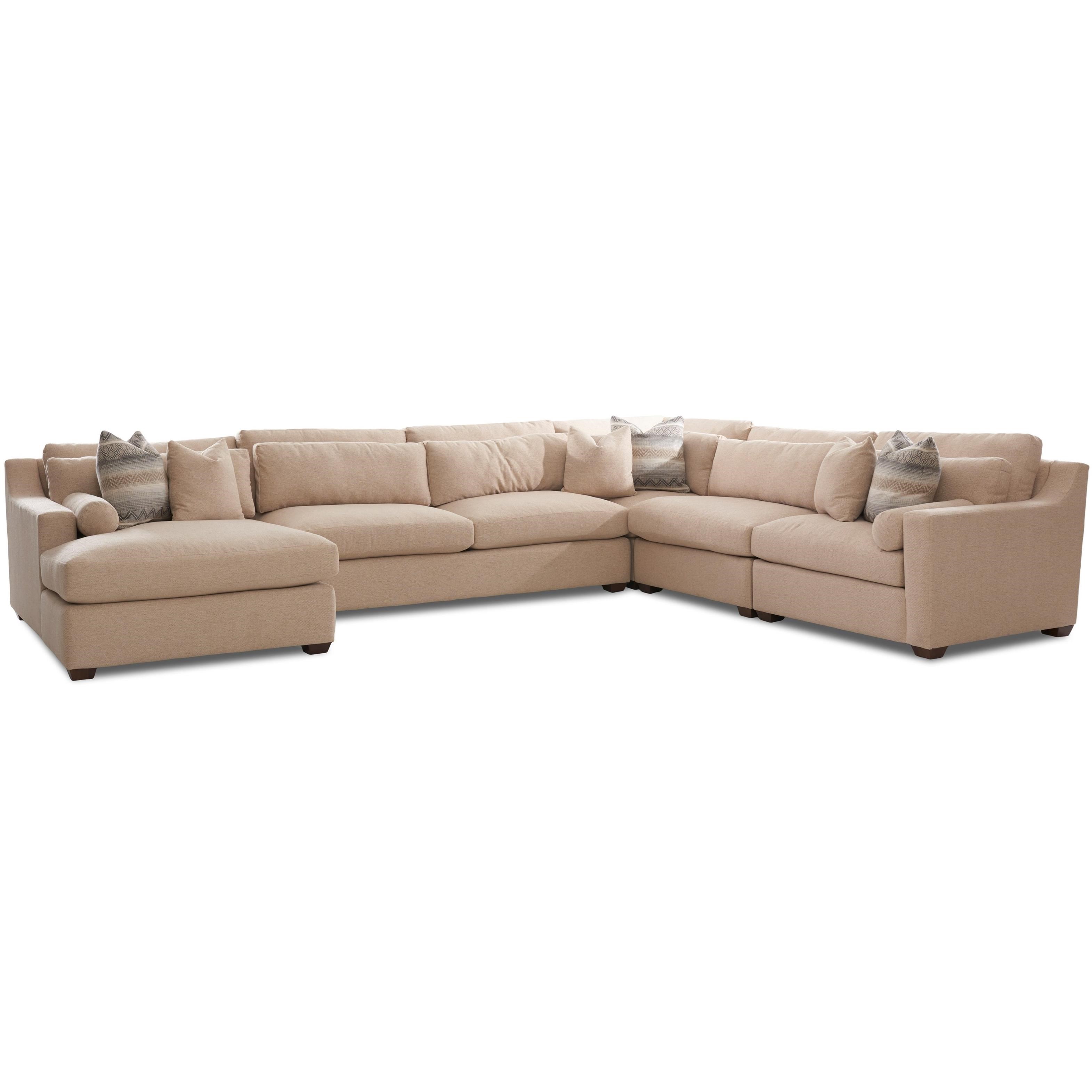 Contemporary Sofa Sectional with Left Facing Chaise Lounge