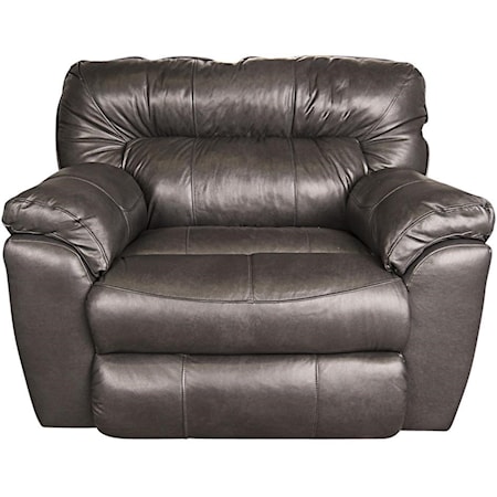  Ronna Leather-Match Power Big Chair