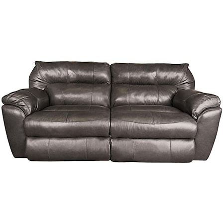 Ronna Leather Match Power Sofa