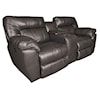 Klaussner Ronna Ronna Leather Match Power Loveseat