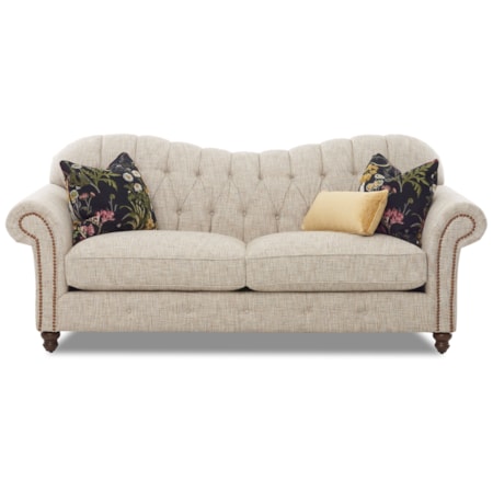 Sofa w/ Nailheads