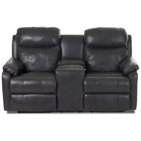 Power Reclining LS w/ Console & Pwr Head